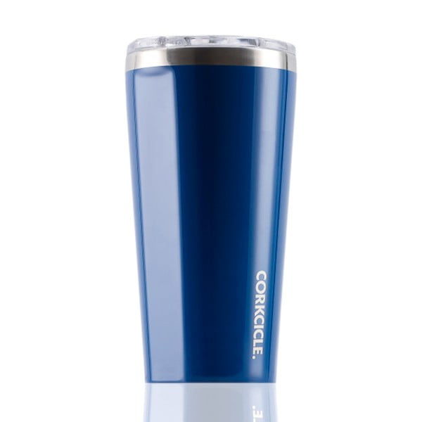 Cană termică Corkcicle Tumbler Riviera, 473 ml, albastru