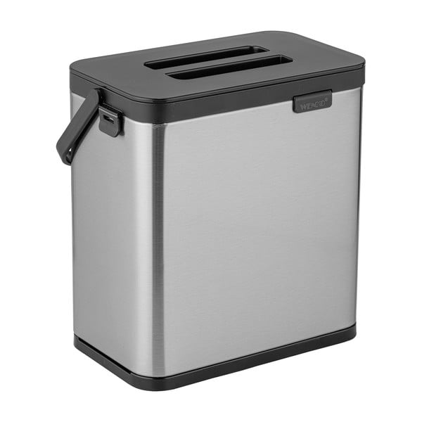 Recipient pentru deșeuri compostabile argintiu mat 3 l Colin – Wenko