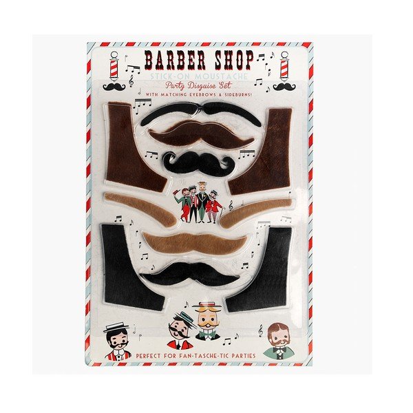 Set rechizite adezive pentru frizerie Rex London Moustache-image-1