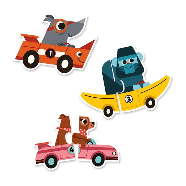 Puzzle pentru copii Djeco Animale-image-1