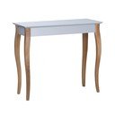 Masă Ragaba Console, lungime 85 cm, gri deschis