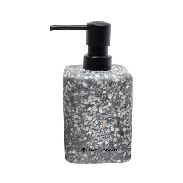Dozator de săpun lichid gri din polirășină 270 ml Tom Tailor T-Terrazzo – Wenko