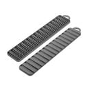 Scurgător de vase gri din plastic 42x8 cm Gravity – Metaltex