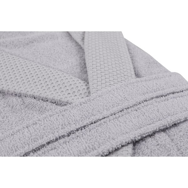 Halat gri L din bumbac Cappa – Foutastic-image-1