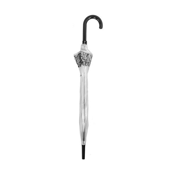 Umbrelă transparentă rezistentă la vânt cu deschidere automată Ambiance Snake Skin, ⌀ 84 cm-image-1