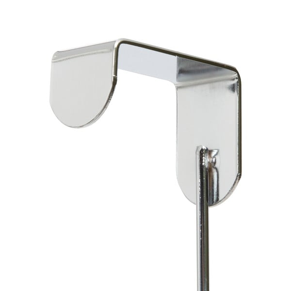 Cuier de ușă argintiu din metal 33 cm Spirale – Compactor-image-1