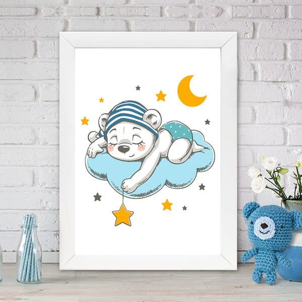 Tablou pentru copii 24x29 cm Teddy – Wallity-image-1