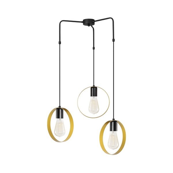 Lustră metalică Opviq lights Kosmos, negru-image-4