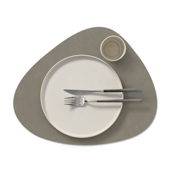 Suport pentru farfurii din piele ecologică 37x44 cm Curve L Double Nupo – LIND DNA-image-4