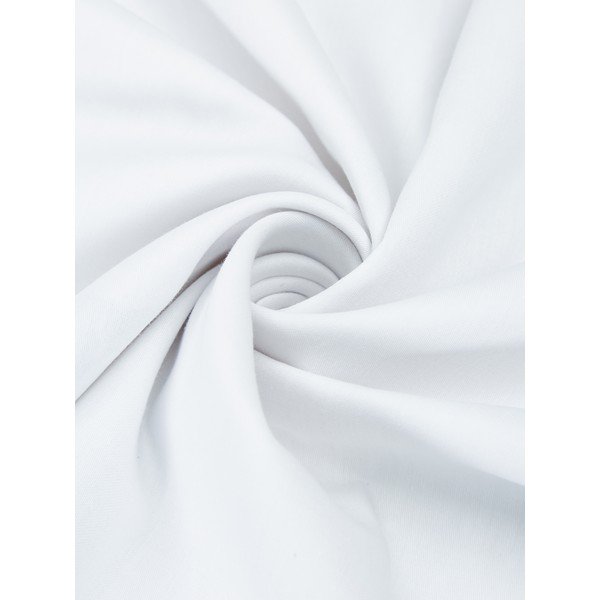 Lenjerie de pat simplu din bumbac satinat Westwing Collection Yuma, 135 x 200 cm, alb-bej-image-3