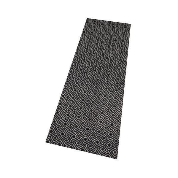 Covor de bucătărie / traversă Zala Living Cook & Clean Vila, 60 x 180 cm, gri-negru-image-1