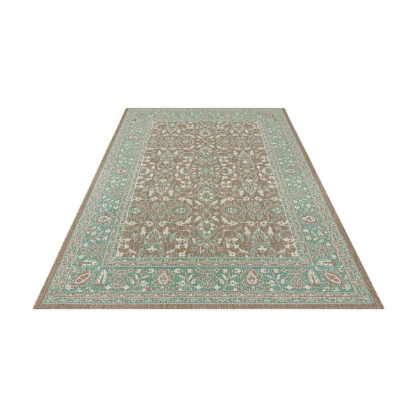Covor de exterior NORTHRUGS Konya, 200 x 290 cm, verde - maro-image-2