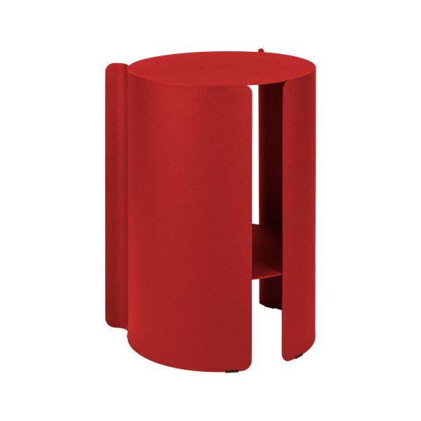 Măsuță auxiliară rotundă din oțel ø 32 cm Wa – noo.ma-image-2