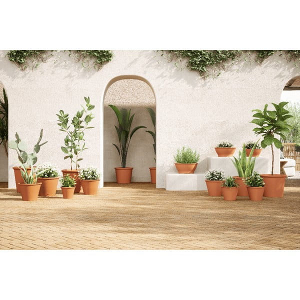 Ghiveci din teracotă ø 23 cm Saramago – Artevasi-image-3