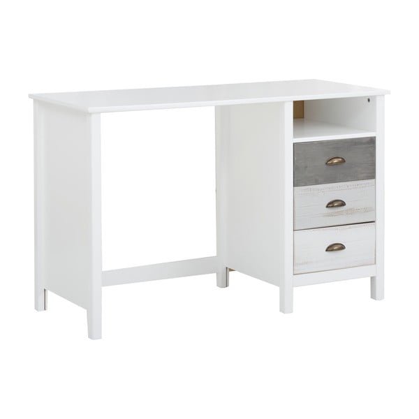 Birou Støraa Salva, alb - gri-image-2