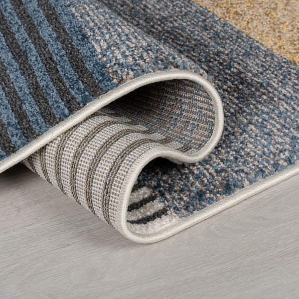 Covor Flair Rugs Brix, 160x230 cm, galben-albastru-image-1