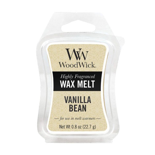 Ceară pentru lampă cu parfum de vanilie WoodWick,  durată de ardere  20 ore