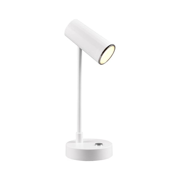 Veioză albă LED cu intensitate reglabilă (înălțime 28 cm) Lenny – Trio-image-1
