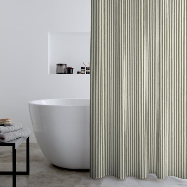 Perdea de duș 180x180 cm Stripe – Catherine Lansfield