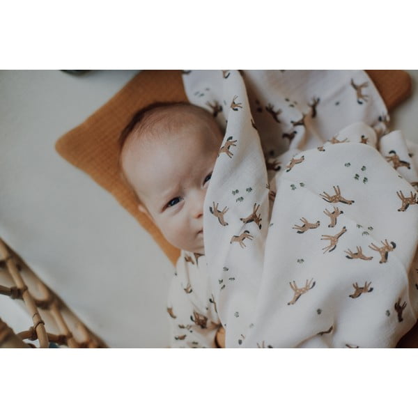 Set pentru pătuț maro coniac – Malomi Kids-image-4