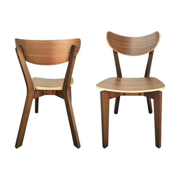 Scaun de dining maro Roxby – Actona-image-2