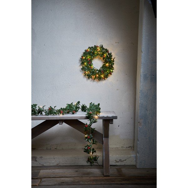 Coroniță cu lumini Holly - Star Trading-image-3