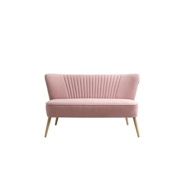 Canapea 2 locuri Custom Form Harry, roz