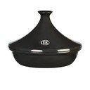 Vas tajine din ceramică Emile Henry Flame, ⌀ 32 cm, negru