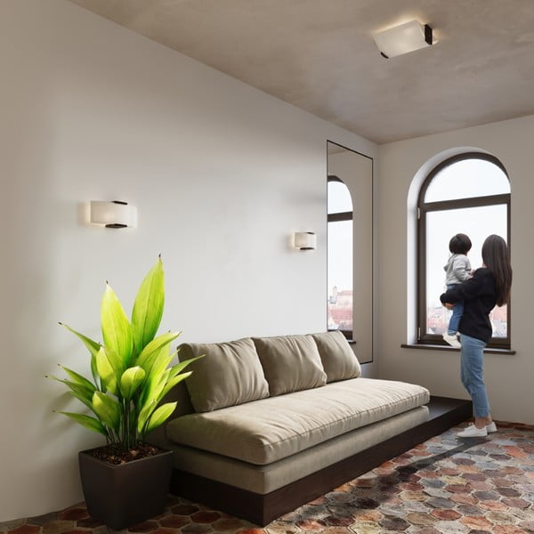 Aplică de perete albă Eva – Sollux-image-3