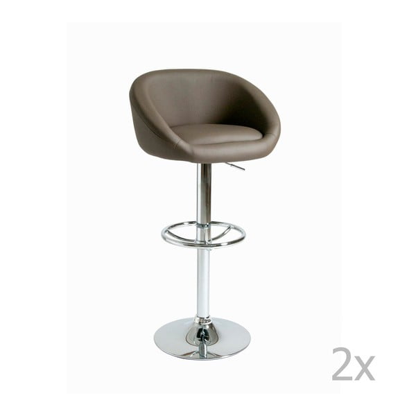 Set 2 scaune rotative pentru bar Global Trade Camilla