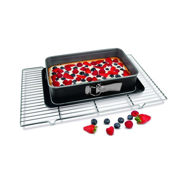 Grătar metalic de răcire prăjituri Dr. Oetker Bake, 45 x 30 cm-image-1