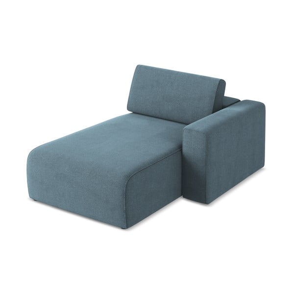Modul pentru canapea modulară albastru (cu colț pe partea dreaptă) Kalea – Makamii-image-3