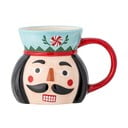 Cană din gresie 370 ml  cu model de Crăciun Feast – Bloomingville