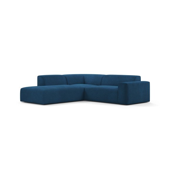 Colțar din catifea Marie Claire Home Karen, 260 cm, colț stânga, turcoaz-image-2