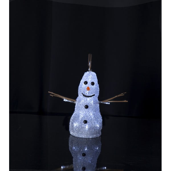 Decorațiune luminoasă de Crăciun albă Crystal Snowman – Star Trading-image-2