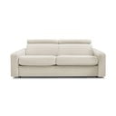 Canapea crem extensibilă 195 cm Monaco – Bobochic Paris