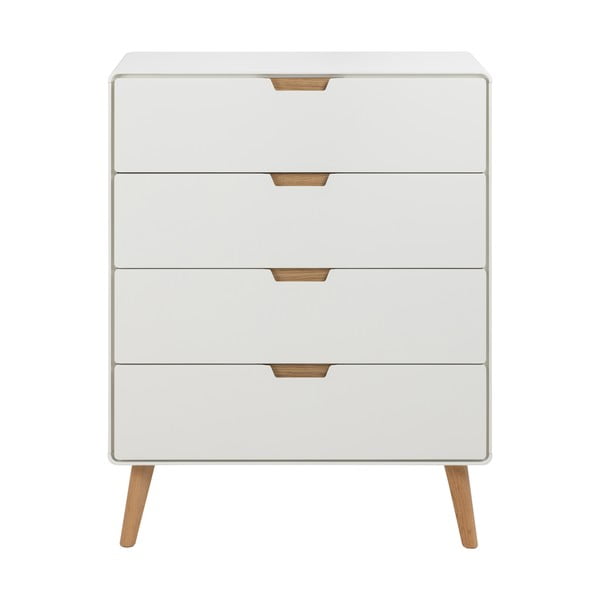 Comodă albă 80x100x40 cm Lowell – Actona