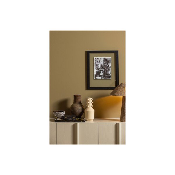 Comodă modulară crem joasă din lemn masiv de pin 200x85 cm Basu – WOOOD-image-4