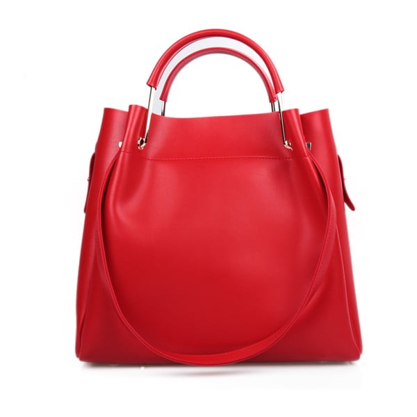 Geantă din piele ecologică Beverly Hills Polo Club Amy, roșu-image-1