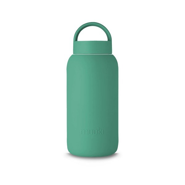 Sticlă verde de călătorie 720 ml Frosted Green – Muuki-image-2