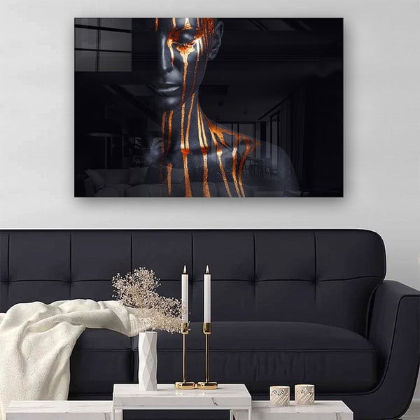 Tablou din sticlă 70x50 cm – Wallity-image-1