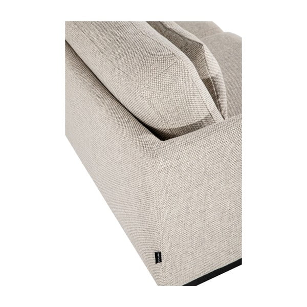 Canapea bej deschis Ndesign Pearl, lățime 165 cm-image-4