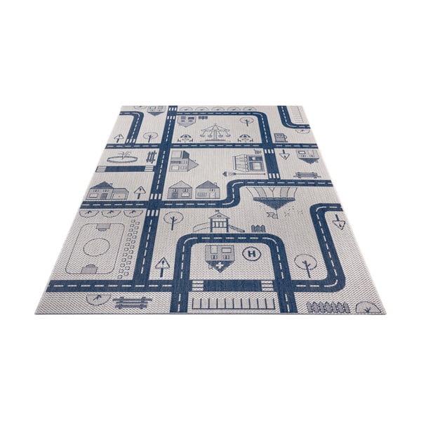 Covor pentru copii Ragami City, 120x170 cm, albastru-image-3