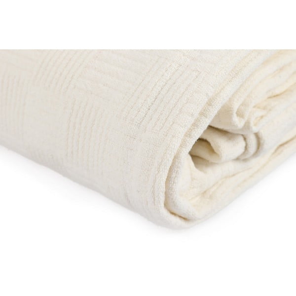 Cuvertură Pique Cream, 200x240 cm-image-2