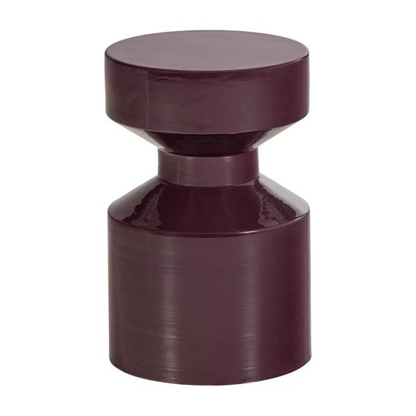 Măsuță auxiliară rotundă din metal ø 30 cm Ferry – WOOOD