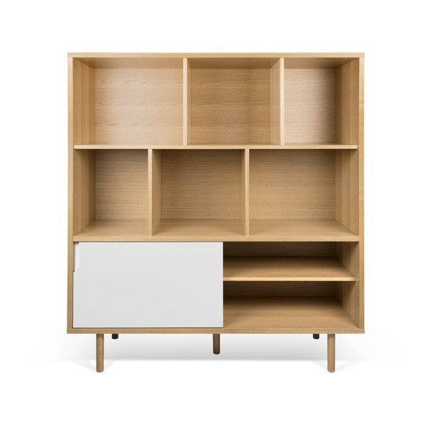 Dulap TemaHome Dann Cupboard Oak, alb-image-2