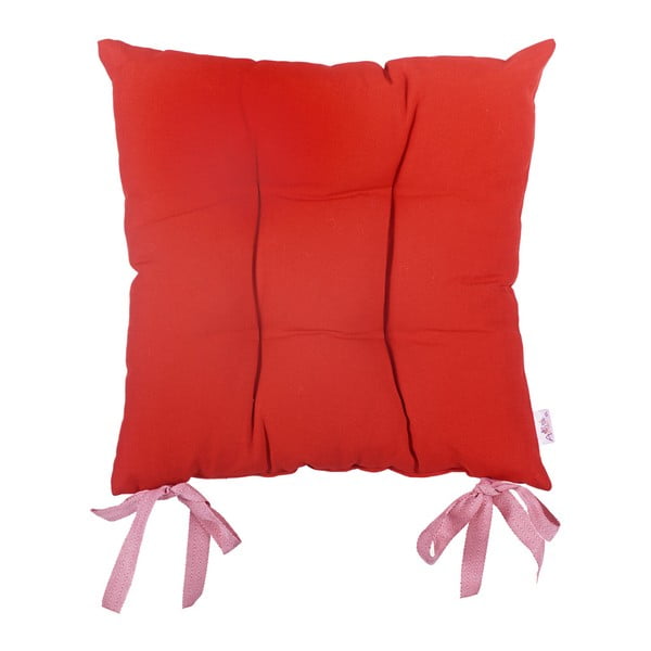 Pernă pentru scaun Mike & Co. NEW YORK Plain Red, 41 x 41 cm, roșu