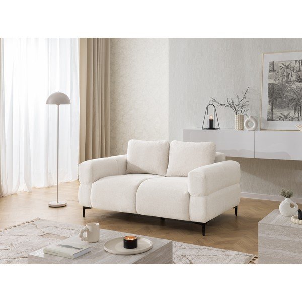Canapea albă 154 cm Helio – Ropez-image-3