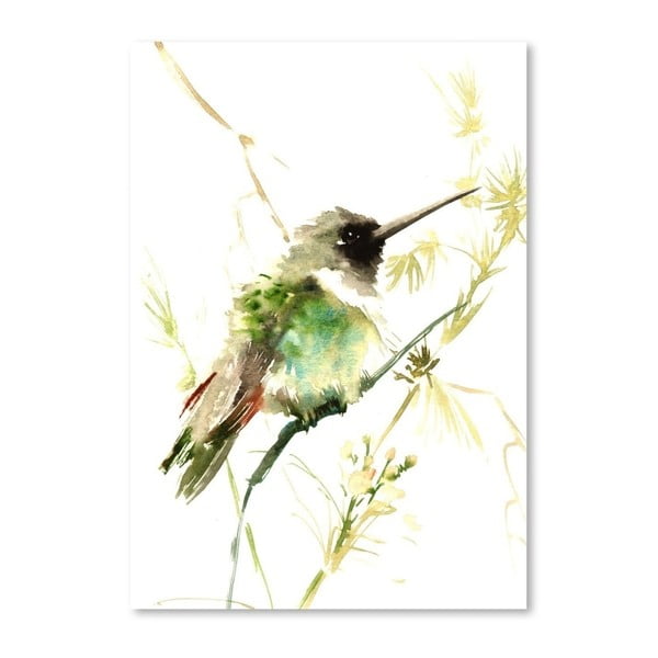 Poster de artă, Humming Bird, autor Suren Nersisyan, 60 x 42 cm
