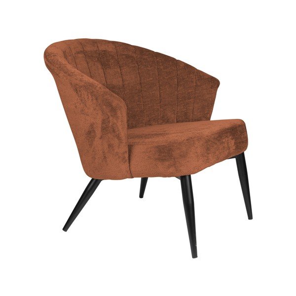 Fotoliu portocaliu Georgia – Dutchbone